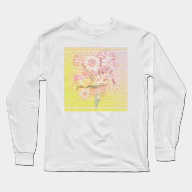 Floral Lofi Long Sleeve T-Shirt by roo.